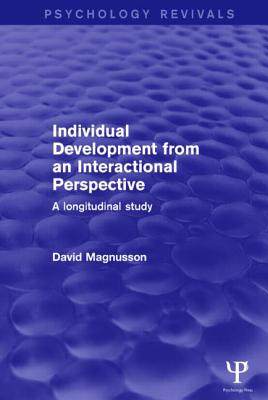 【预订】Individual Development from an Interactional Perspective
