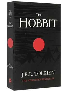 现货 霍比特人经典封面版 英文原版 托尔金 The Hobbit or There and Back Again 魔戒