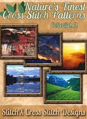 预订 Nature’s Finest Cross Stitch Pattern Collection No. 2: 9781502898845