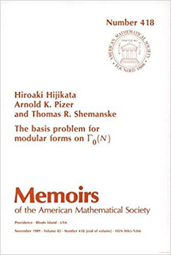 【预售】The Basis Problem for Modular Forms on \(\Gamma_0(N)\)