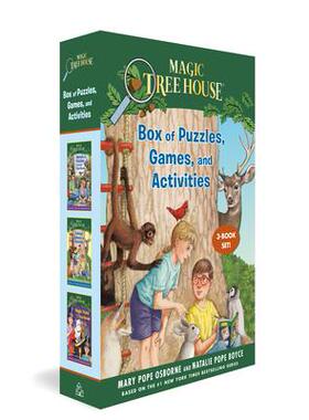 [预订]Magic Tree House Box of Puzzles, Games, and Activities (3 Book Set) 9780593373118