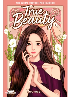 预订 True Beauty Volume One: A Webtoon Unscrolled Graphic Novel: 9781990259890