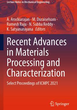 [预订]Recent Advances in Materials Processing and Characterization 9789811953491