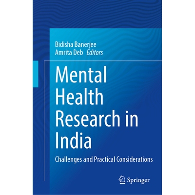 预订 Mental Health Research in India Challenges and Practical Considerations 印度心理健康研究：挑战与实际考量 9789819593