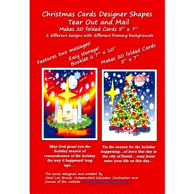 预订 Christmas Cards Designer Shapes Tear Out & Mail: Christmas Cards Designer Shapes Tear Out & Mail: 9781541296985