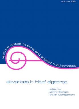 【预订】Advances in Hopf Algebras