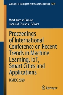 Smart 预订 Recent Conference Cities IoT Trends and Machine International Learning Proceedings Applic...