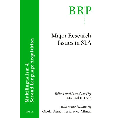 预订 Major research issues in SLA 二语习得的主要研究问题: 9789004311701