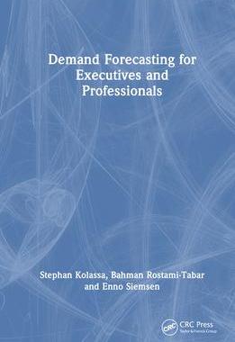 [预订]Demand Forecasting for Executives and Professionals 9781032507736