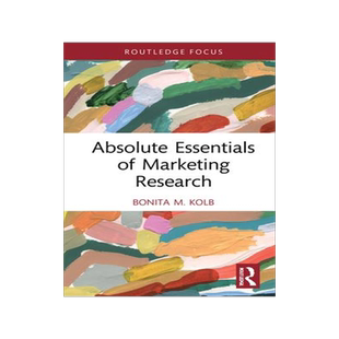 [预订]Absolute Essentials of Marketing Research 9780367760335