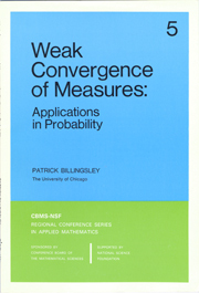 预订 Weak Convergence of Measures