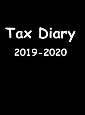 预订 Tax Diary 2019/20: 9781727333244