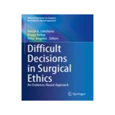 [预订]Difficult Decisions in Surgical Ethics