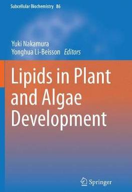 预订 Lipids in Plant and Algae Development