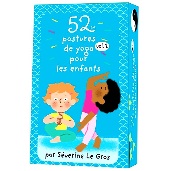 预订 52 postures de yoga pour les enfants. Vol. 2 52个儿童瑜伽姿势。航班。 2: 9782377617500