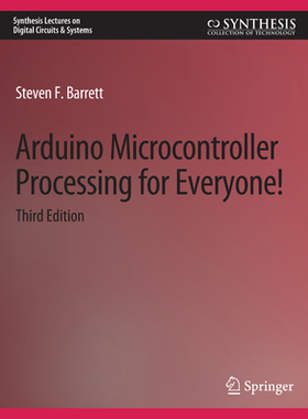 预订 Arduino Microcontroller Processing for Everyone! Third Edition