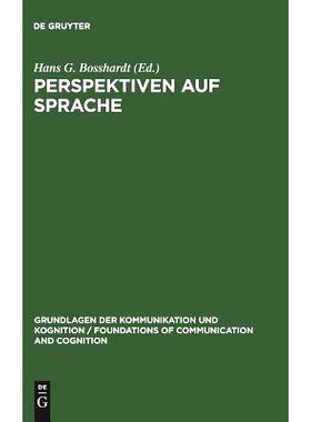 预订 Perspektiven auf Sprache: Interdisziplinäre Beiträge zum Gedenken an Hans Hörmann: 9783110100686