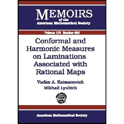 预订 Conformal and Harmonic Measures on Laminations Associated with Rational Maps 9780821836156