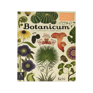 英文原版 植物博物馆（欢迎来到博物馆系列）手绘科普读物 精装大开本 Botanicum