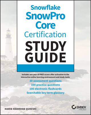 【预订】Snowflake Snowpro Core Certification Study Guide 9781119824442