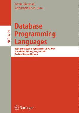 【预订】Database Programming Languages