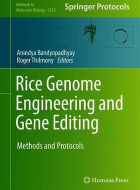 【预订】Rice Genome Engineering and Gene Editing