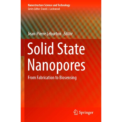 预订 Solid State Nanopores: From Fabrication to Biosensing 固态纳米孔：从制造到生物传感: 9783031423383