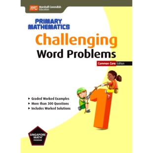现货 Primary Maths Challenging Word P1 CC 美版新加坡数学 符合CCSE大纲 基于CPA教学法 进口原版