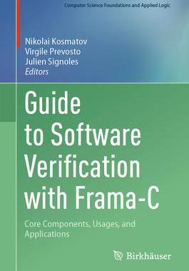 预订 Guide to Software Verification with Frama-C