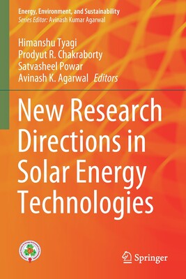 【预订】New Research Directions in Solar Energy Technologies 9789811605963
