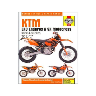 [预订]KTM EXC Enduro & SX Motocross (00 - 07) Haynes Repair Manual 9780857339591