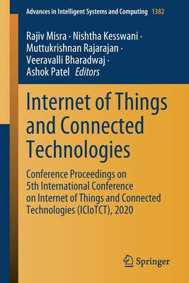 【预订】Internet of Things and Connected Technologies