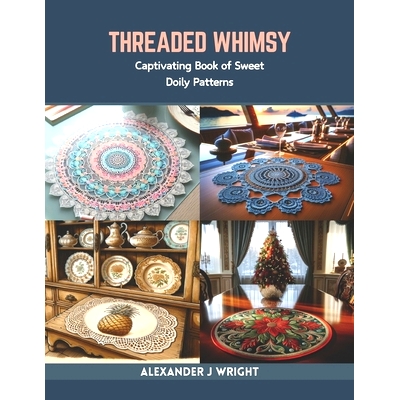 预订 Threaded Whimsy: Captivating Book of Sweet Doily Patterns: 9798873299997
