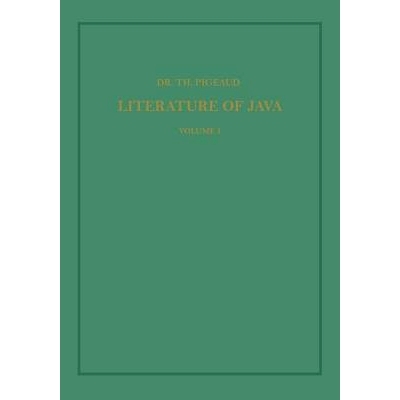 预订 Synopsis of Javanese Literature 900–1900 A.D.: 9789401502382