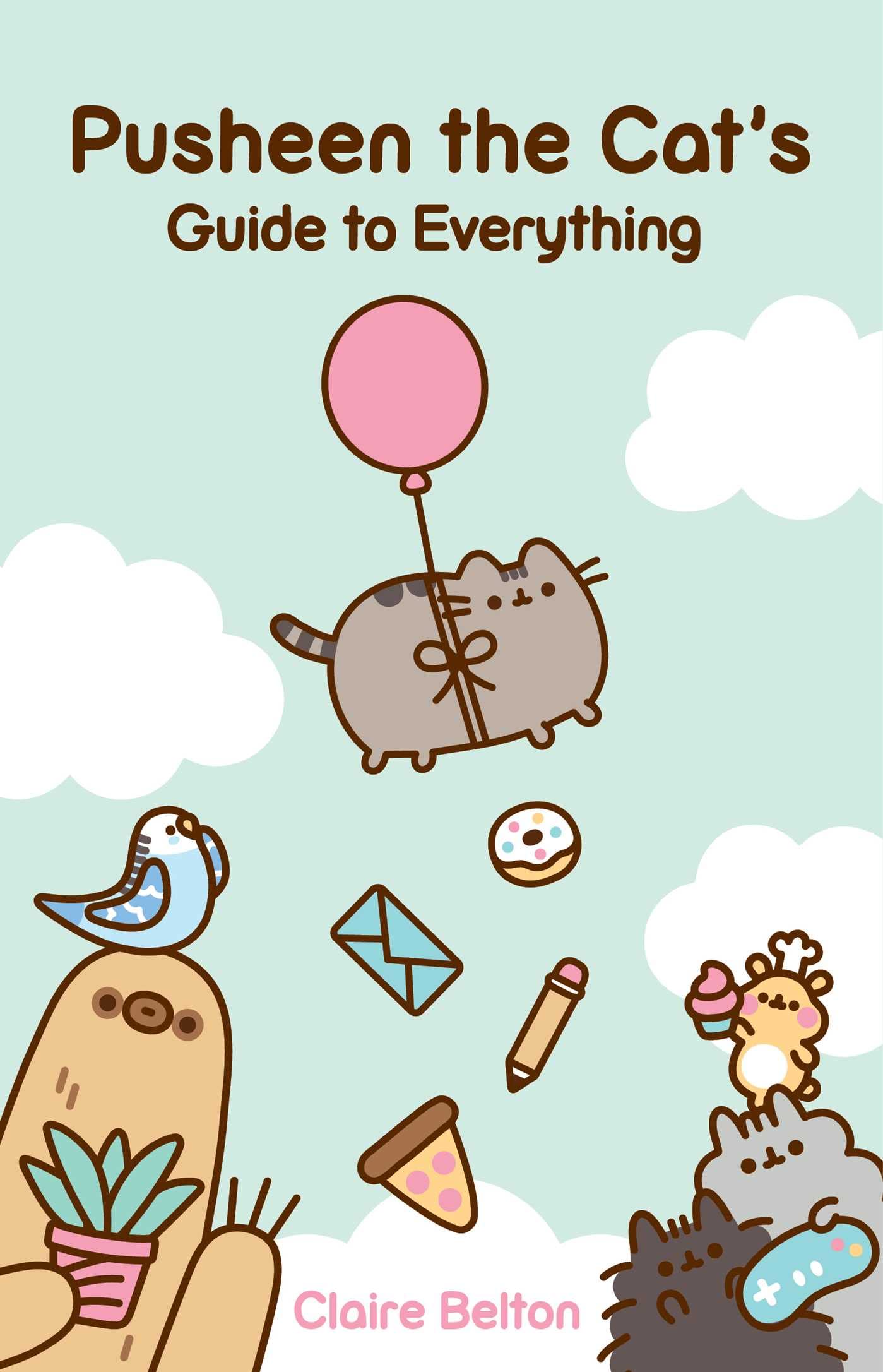 胖吉猫万物指南 喵呜，来摸 幽默漫画 英文原版 Pusheen the Cat's Guide to Everything (I Am Pusheen) 书籍/杂志/报纸 娱乐时尚类原版书 原图主图