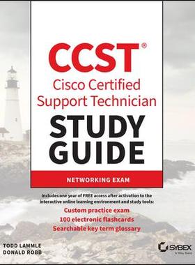 [预订]CCST Cisco Certified Support Technician Study Guide: Networking Exam 9781394205806