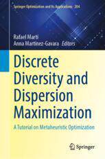 [预订]Discrete Diversity and Dispersion Maximization 9783031383090