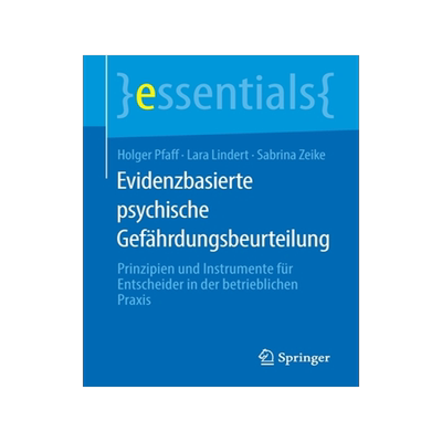预订 Evidenzbasierte psychische Gefährdungsbeurteilung