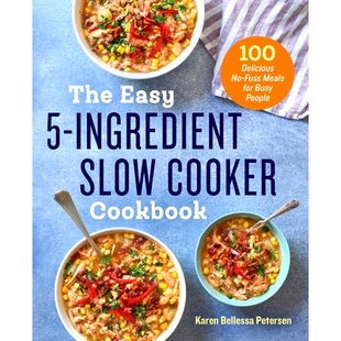 Meals Easy Slow Ingredient 预订 Cookbook Fuss for Delicious 100 People Busy Cooker The