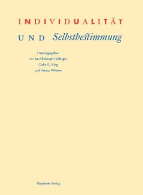 【预订】Individualität und Selbstbestimmung 9783050045757