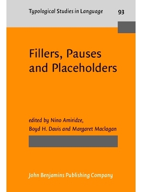 预订 Fillers, Pauses and Placeholders: 9789027206749