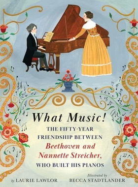 预订 What Music!: The Fifty-Year Friendship Between Beethoven and Nannette Streicher, Who Built His Pianos: 978082345143