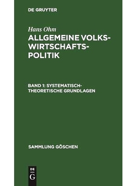 预订 Systematisch-theoretische Grundlagen: 9783110039016