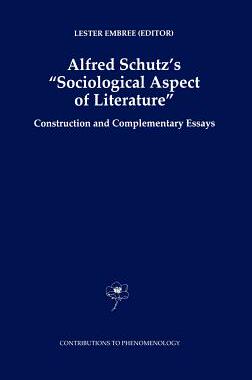 预订 Alfred Schutz's Sociological Aspect of Literature