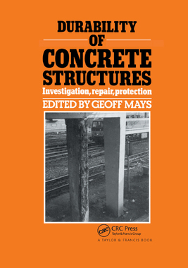 【预订】Durability of Concrete Structures: Investigation, repair, protection