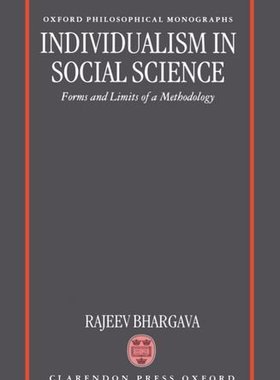 【预订】Individualism in Social Science