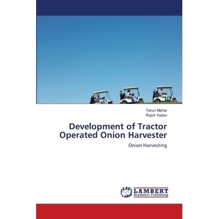预订 Development of Tractor Operated Onion Harvester: 9783659415241