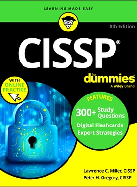 Cissp for Dummies 信息系统安全专业认证达人迷 第8版（+实践测试与在线抽认卡）: 9781394261772