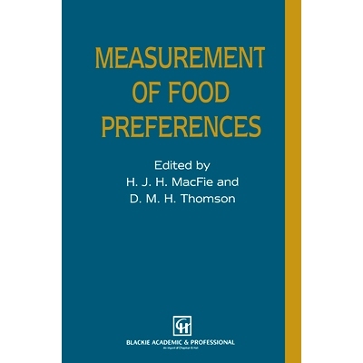 预订 Measurement of Food Preferences (C & H): 9780751401837