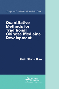 【预订】Quantitative Methods for Traditional Chinese Medicine Development